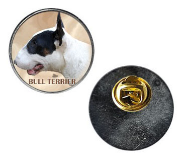 Pin med Bullterrier