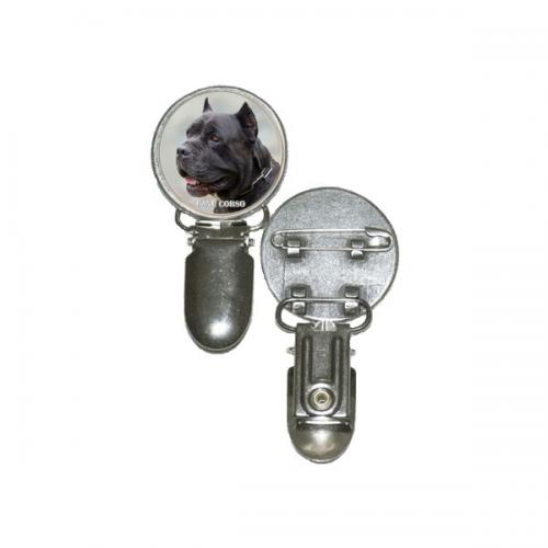 Nummerlappshållare med Cane Corso