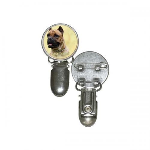 Nummerlappshållare med Cane Corso