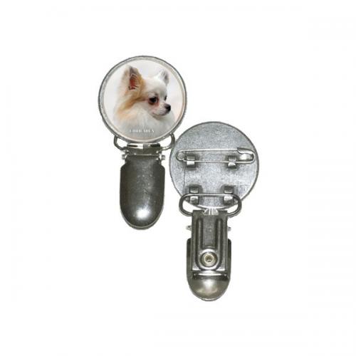 Nummerlappshållare med Chihuahua