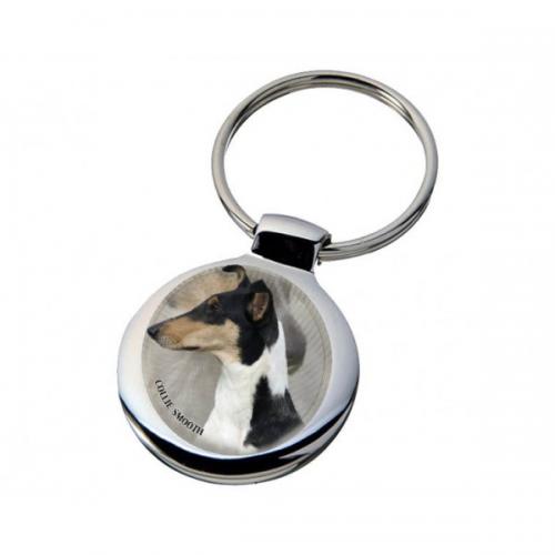 Nyckelring med Korthårig Collie