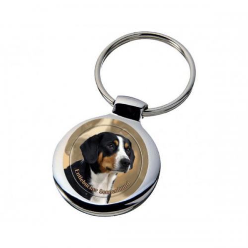 Nyckelring med Entlebucher Sennenhund