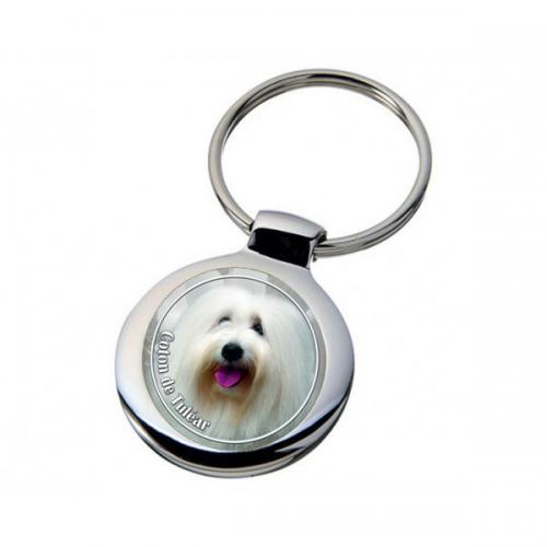 Nyckelring med Coton de Tuléar