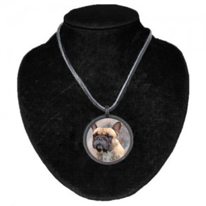 Halsband med Fransk Bulldogg