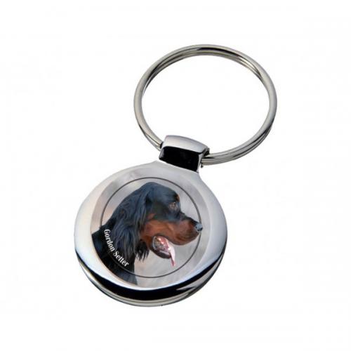 Nyckelring med Gordonsetter
