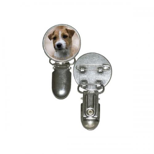 Nummerlappshållare med Jack Russel Terrier