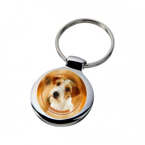 Nyckelring med Kromfohrländer