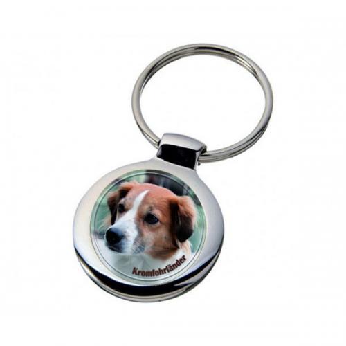 Nyckelring med Kromfohrländer