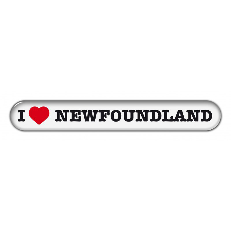 Dekal " I Love" Newfoundland