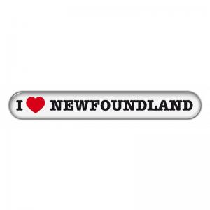Dekal " I Love" Newfoundland