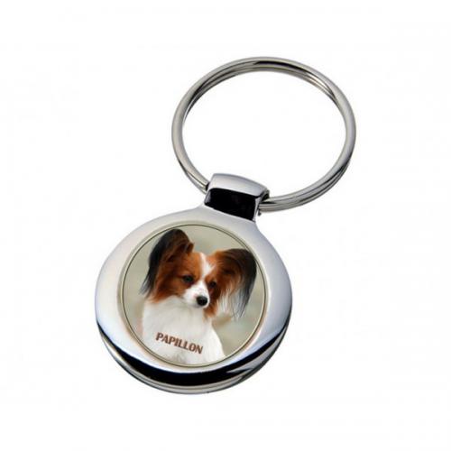 Nyckelring med Papillon