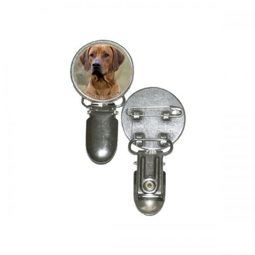 Nummerlappshållare med Rhodesian Ridgeback