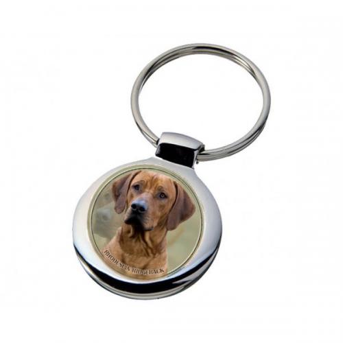 Nyckelring med Rhodesian Ridgeback