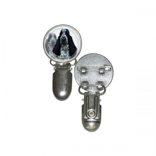 Nummerlappshållare med Cocker Spaniel