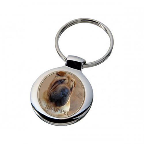 Nyckelring med Shar Pei