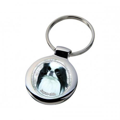 Nyckelring med Japanese Chin