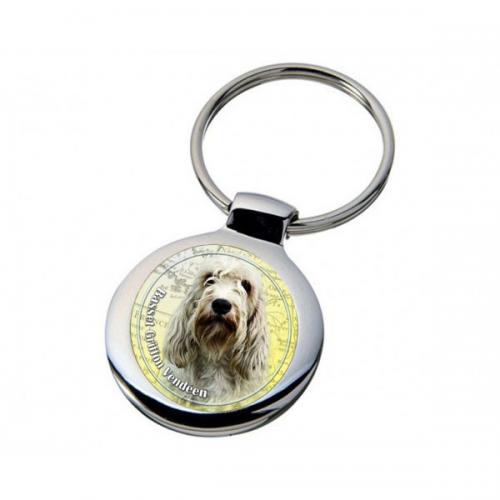 Nyckelring med Petit Basset Griffon Vendéen