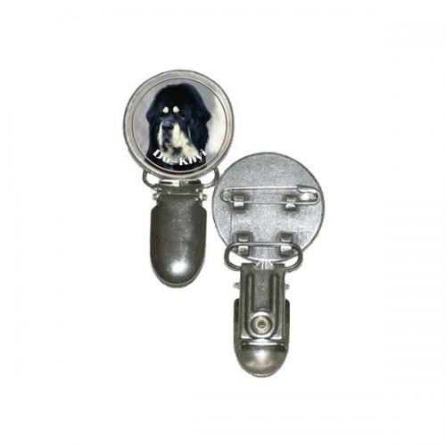 Nummerlappshållare med Tibetansk Mastiff Do-Khyi