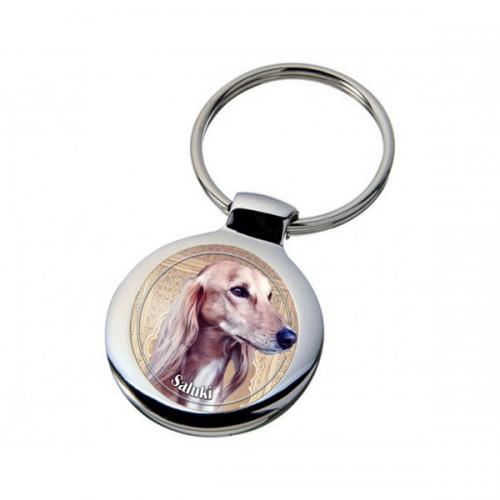 Nyckelring med Saluki