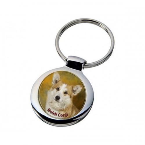 Nyckelring med Welsh Corgi