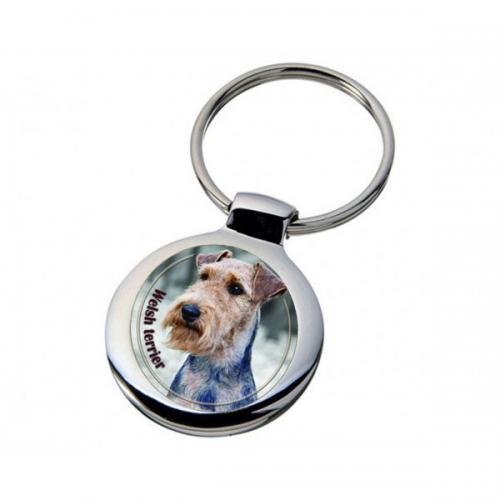 Nyckelring med Welshterrier