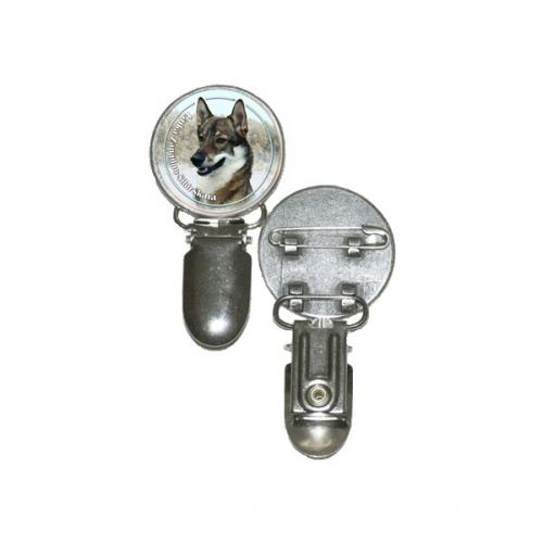 Nummerlappshållare med Västsibirisk Lajka