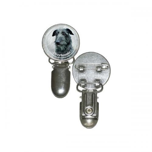 Nummerlappshållare med Skotsk Hjorthund