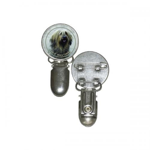 Nummerlappshållare med Gos d`Atura Catala