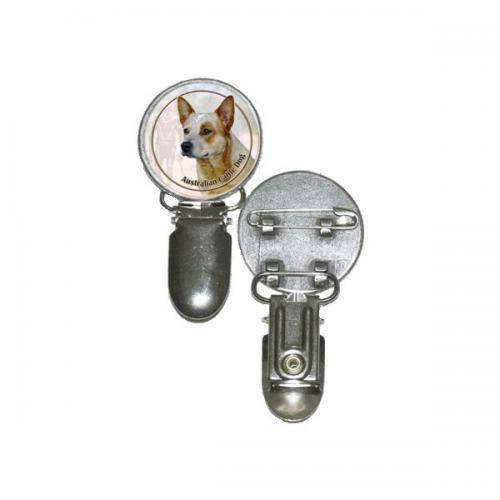 Nummerlappshållare med Australian Cattle Dog