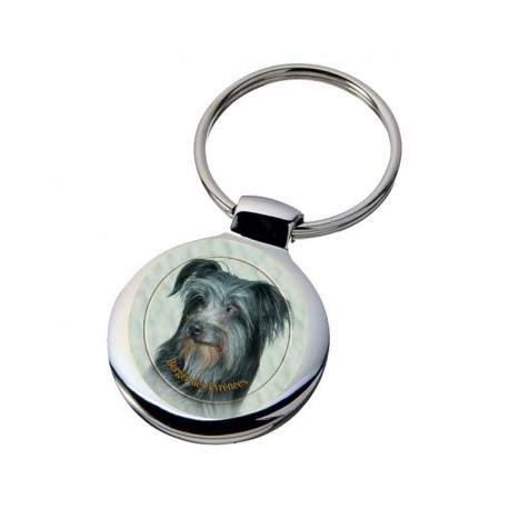 Nyckelring med Berger des Pyrénées à poil long