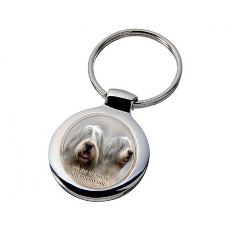 Nyckelring med Juzjnorusskaja Ovtjarka