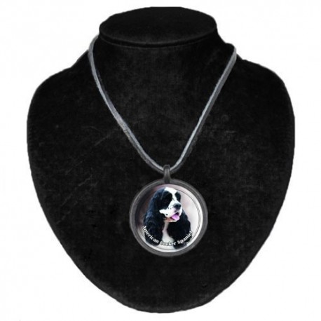 Halsband med Amerikansk Cocker Spaniel