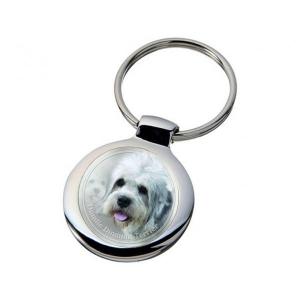 Nyckelring med Dandie Dinmont Terrier