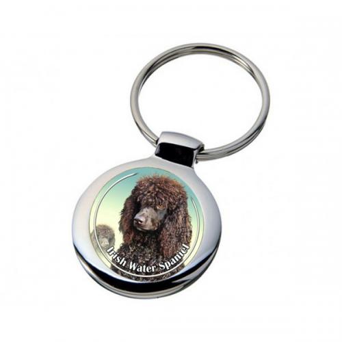 Nyckelring med Irländsk Vattenspaniel