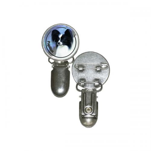 Nummerlappshållare med Papillon