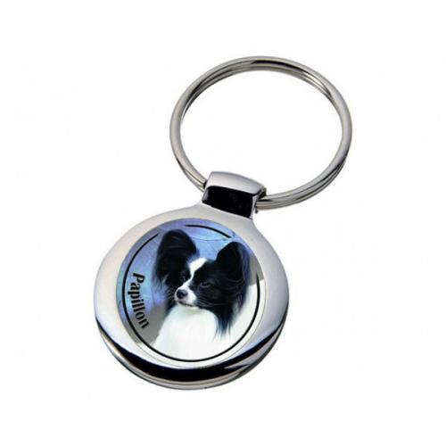 Nyckelring med Papillon