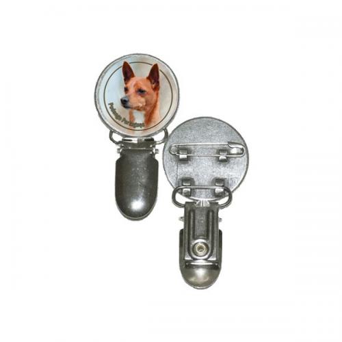 Nummerlappshållare med Podengo Portugues