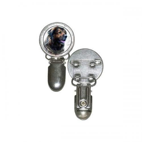 Nummerlappshållare med Tibetansk Mastiff