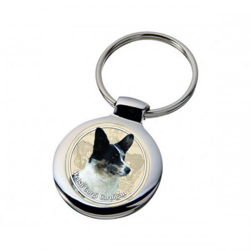 Nyckelring med Welsh Corgi Cardigan