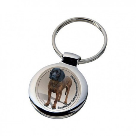 Nyckelring med Bayersk Viltspårhund