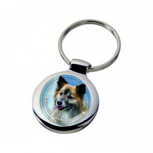 Nyckelring med Isländsk Fårhund