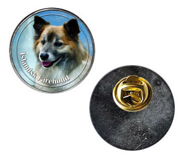 Pin med Isländsk Fårhund