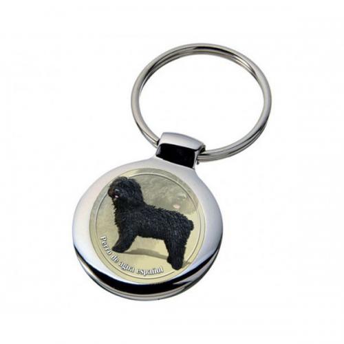 Nyckelring med Perro de Agua Espanol