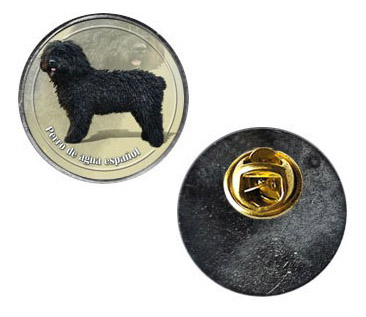 Pin med Perro de Agua Espanol