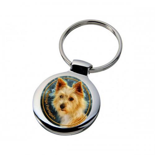 Nyckelring med Podengo Portugues