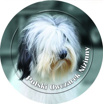 Dekal med Polski Owczarek Nizninny
