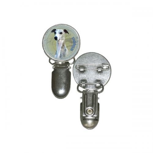 Nummerlappshållare med Whippet