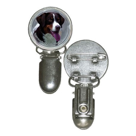 Nummerlappshållare med Appenzeller Sennenhund