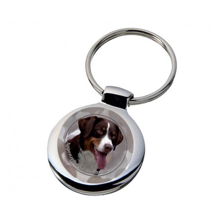 Nyckelring med Appenzeler Sennenhund