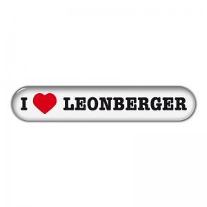 Dekal " I Love" Leonberger